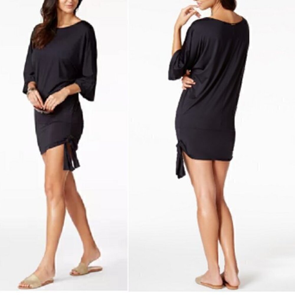Michael Michael Kors Side-Tie Tunic Cover-up